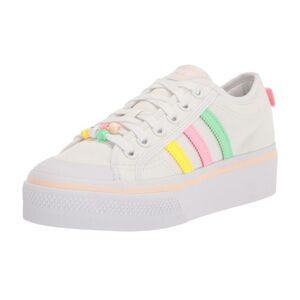 adidas Originals Nizza Platform/ White/ Colorful/ Beaded